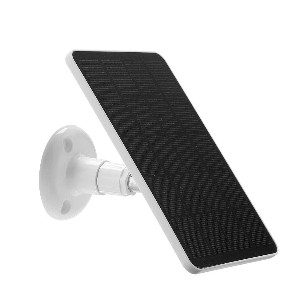 10W Solar Cells Charger 5V Portable Monocrystalline Solar Panels (White)
