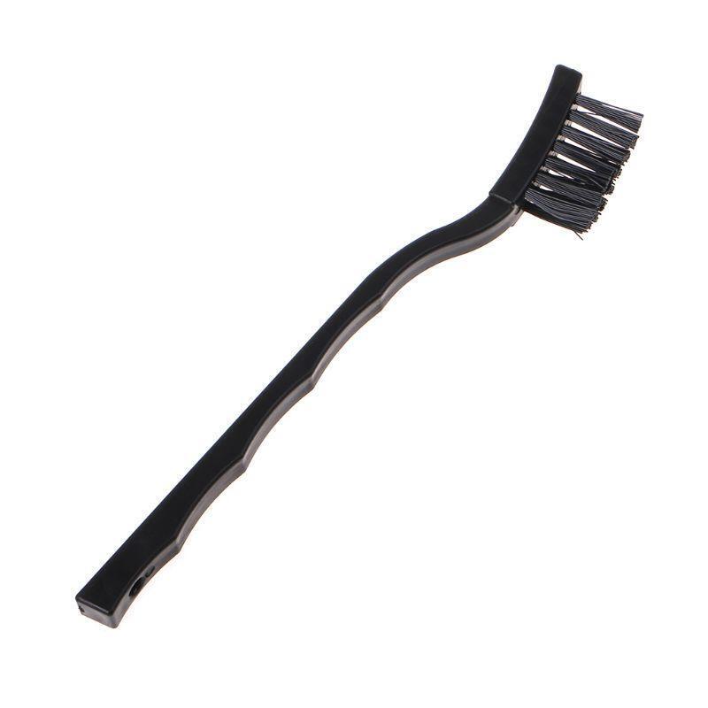 Black Non Slip Handle PCB Rework ESD Anti Static Dust Brush 17cm Easy to Use