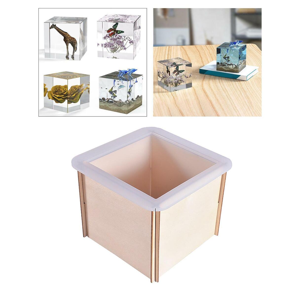 DIY Square Silicone Mold Jewelry Casting Molds for Girls Ornaments Studs