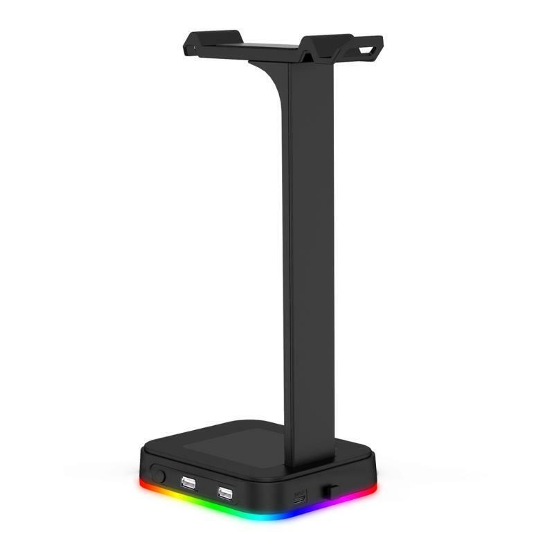 RGB Earphone Bracket Color Changing Headset E-sports Earphone Bracket Dazzling