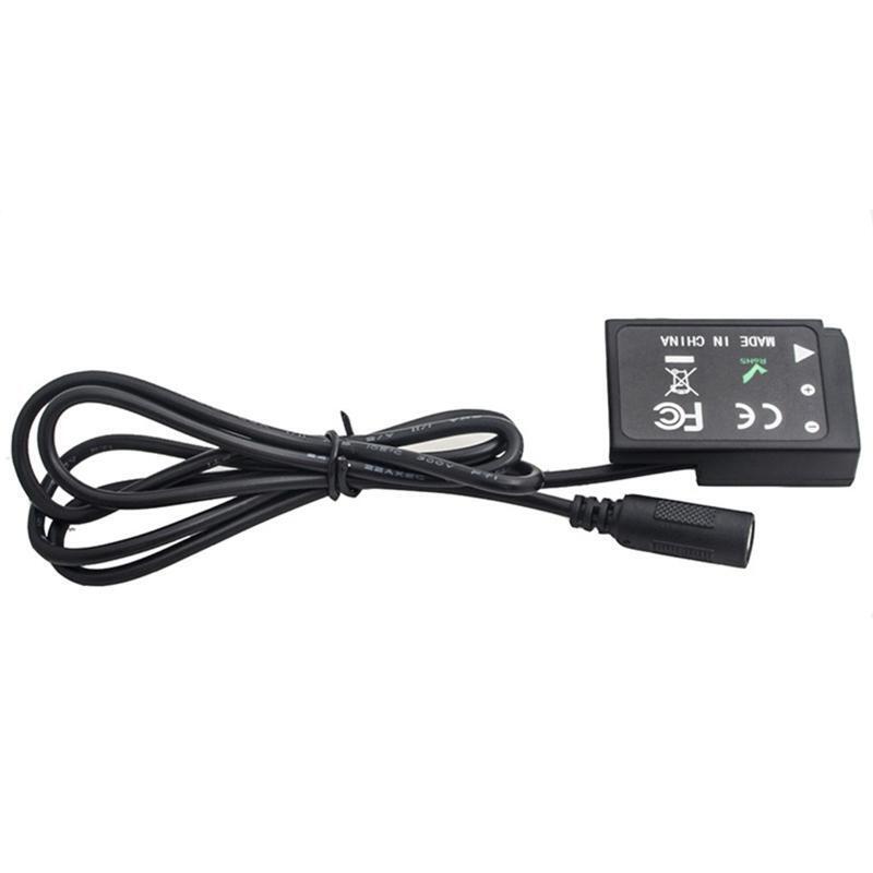 LP-E17 DR-E18 DC 5.5x2.1mm Coupler Adapter Power Supply Replace Dummy Battery