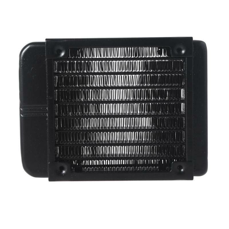 PC Aluminum Radiator Water Cooling 8 Tubes Heat Exchanger Fast Heat Dissipation