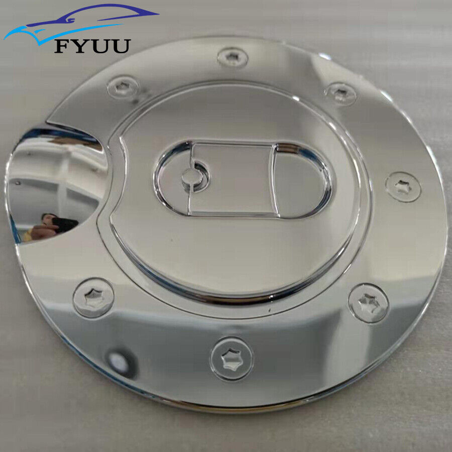 Triple Chrome Gas Fuel Tank Door Decoration Cover Trim For 2004-2008 Ford F150