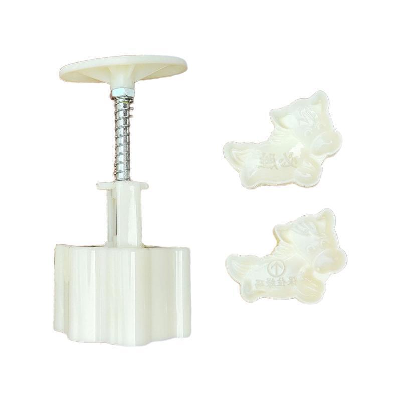 50g Horse Shaped Mooncake Stamps DIY Baking Mooncake Accessories for Mid-Autumn