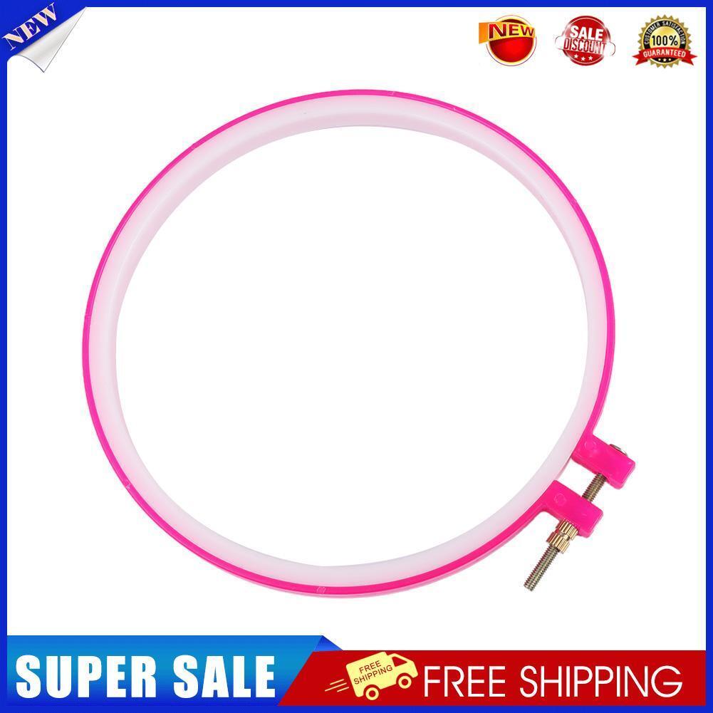 Round Frame DIY Embroidery Hoop Ring Cross Stitch Needlecraft Tools (16.5cm
