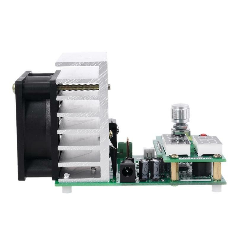Upgraded 110W 9.99A 30V Constant Current Electronic Load Battery Capacity Tester
