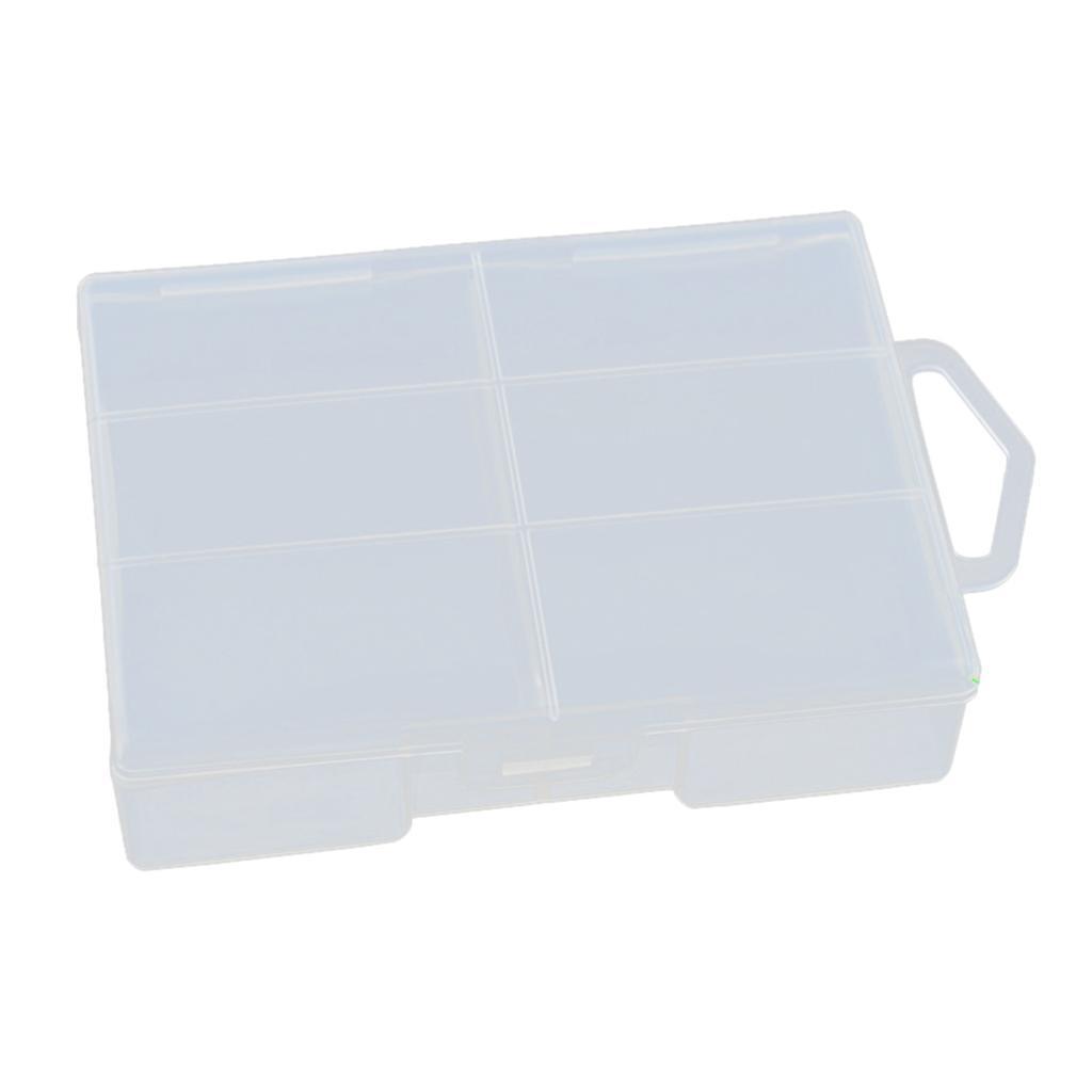 24x White Plastic Cases Storage Boxes Holds 24 AAA  Batteries
