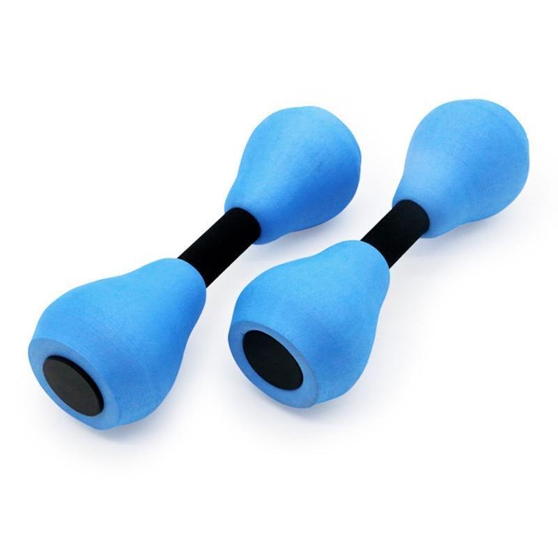 2 Pieces Aqua Dumbbells Aquatic Barbell Water Aerobics Exercise Fitness Dumbbell