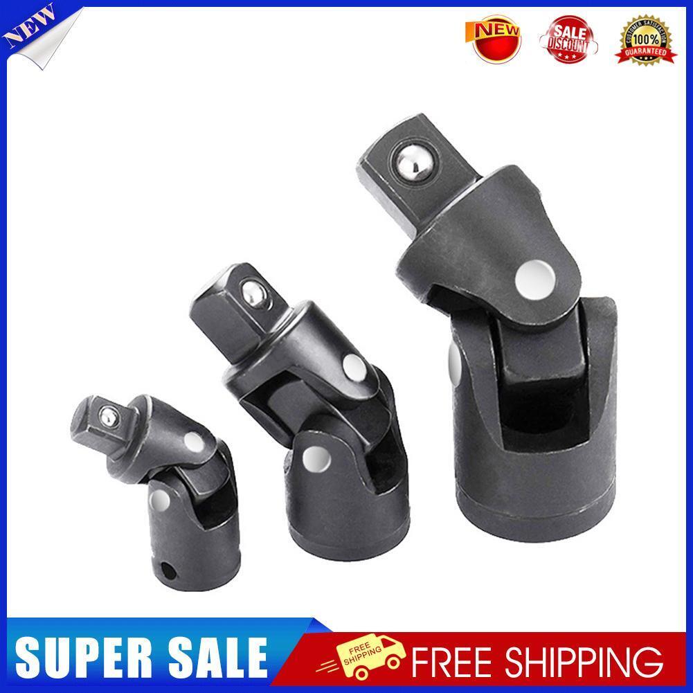 3pcs/Set Universal Joint Wrench Sockets Adapter Manual Car Repair Tools