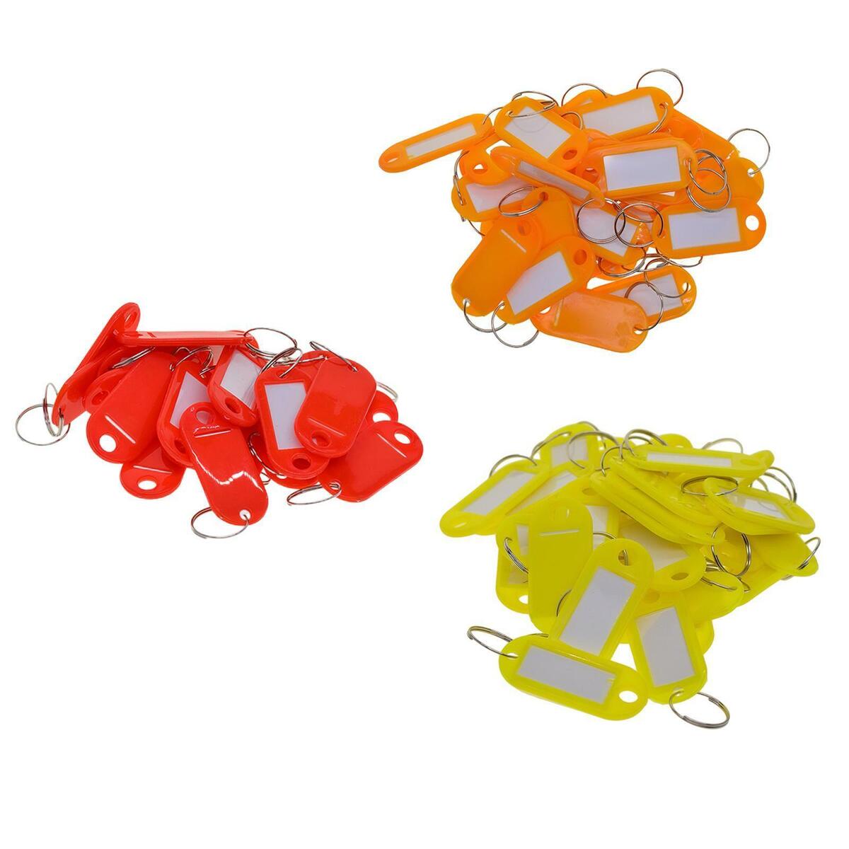 150 Pieces 150  Plastic Key Tags   Label Key Identifiers