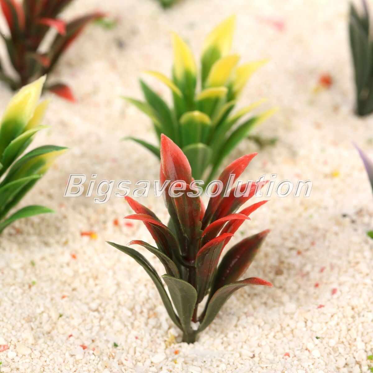 100pc Plastic Flowering Plants Landscape Railway Layout Scene 4cm Scale 1:100 HQ