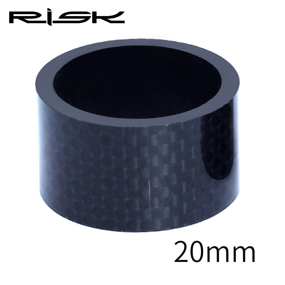 RISK Bike Headset Stem Carbon Fiber Washer Front Fork Spacer Gasket (20mm)