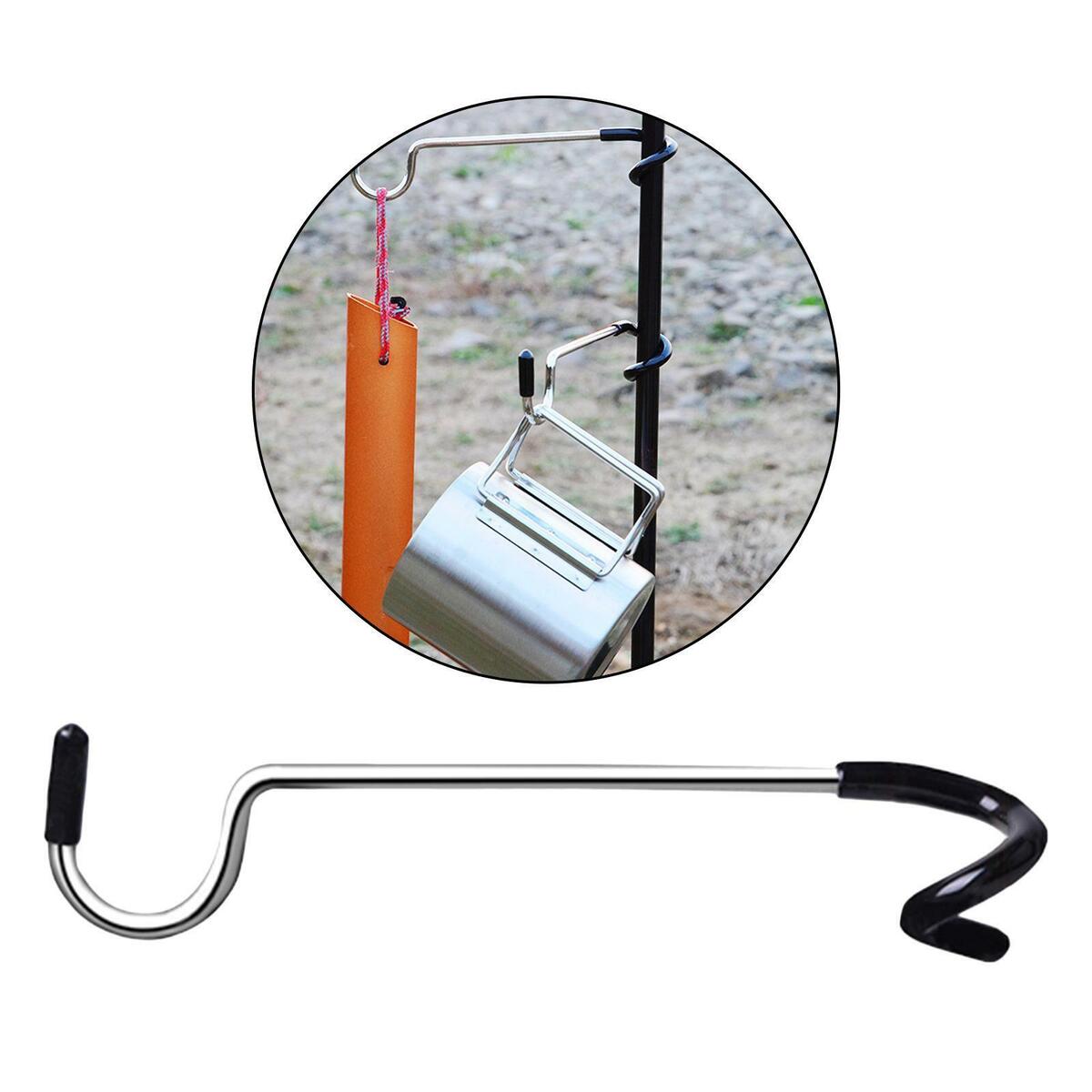 Camping Lantern Hanger Hook S-Shaped Outdoor Picnic  Holder Adventure
