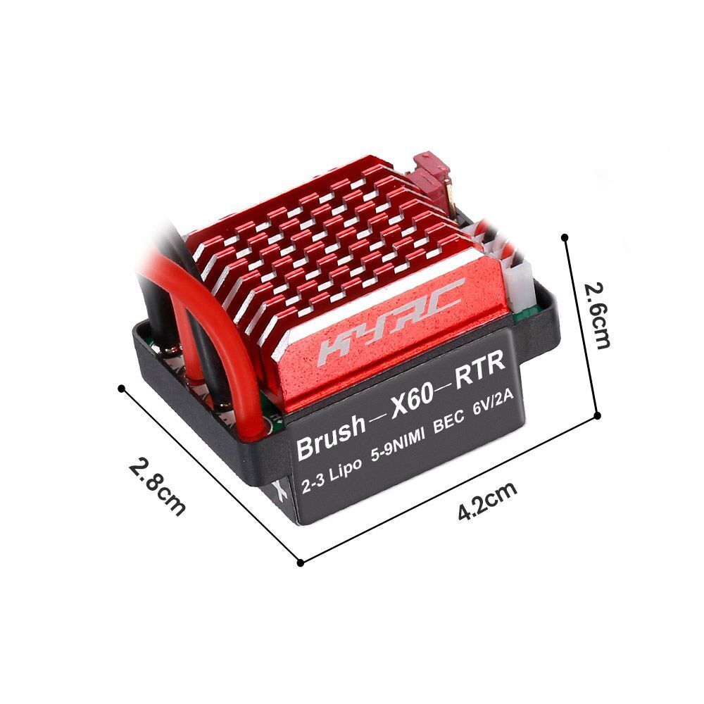 Variable Parts Two-way motor Remote control car ESC Controller Speed governor