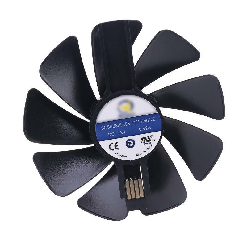 95mm CF1015H 12D FDC10U12S9-C Cooler Fan Replace for Sapphire NITRO RX580 RX480