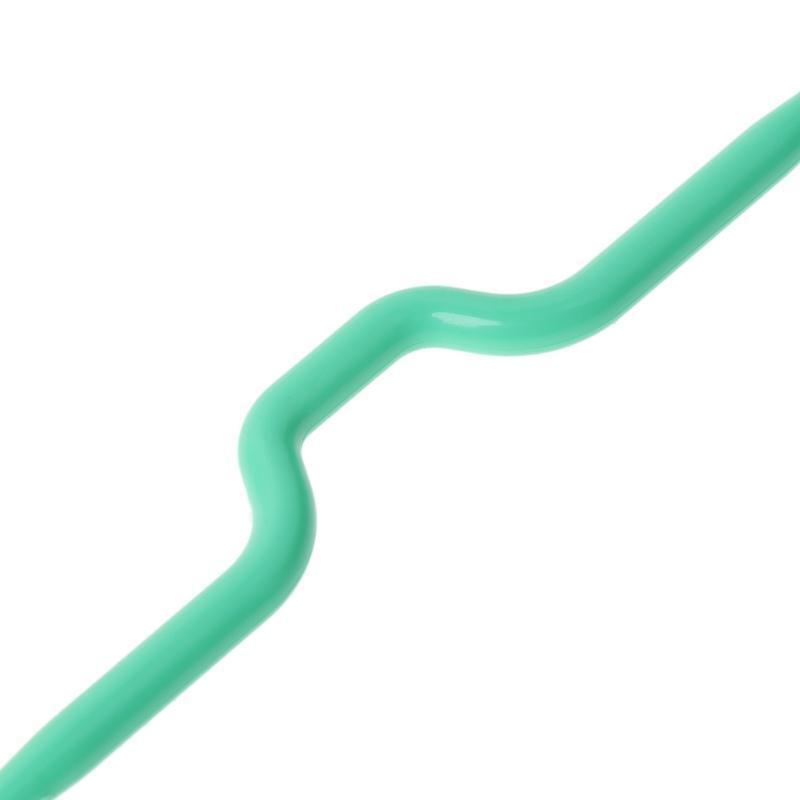 3pcs Plastic Twist Curved Needles Scarf Sweater Knitting DIY Weaving Tool Craft