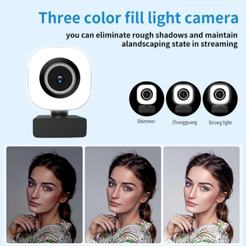 USB Streaming 1080P Webcam Built in Mic Advanced autofocus Web 2 Million Pixels