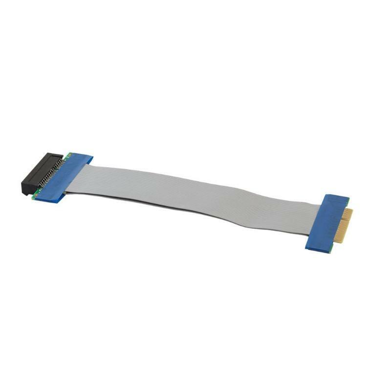 7.87inPCI E 4x Flexible Cable Male To Female Graphics Card Extension Cable PCI E