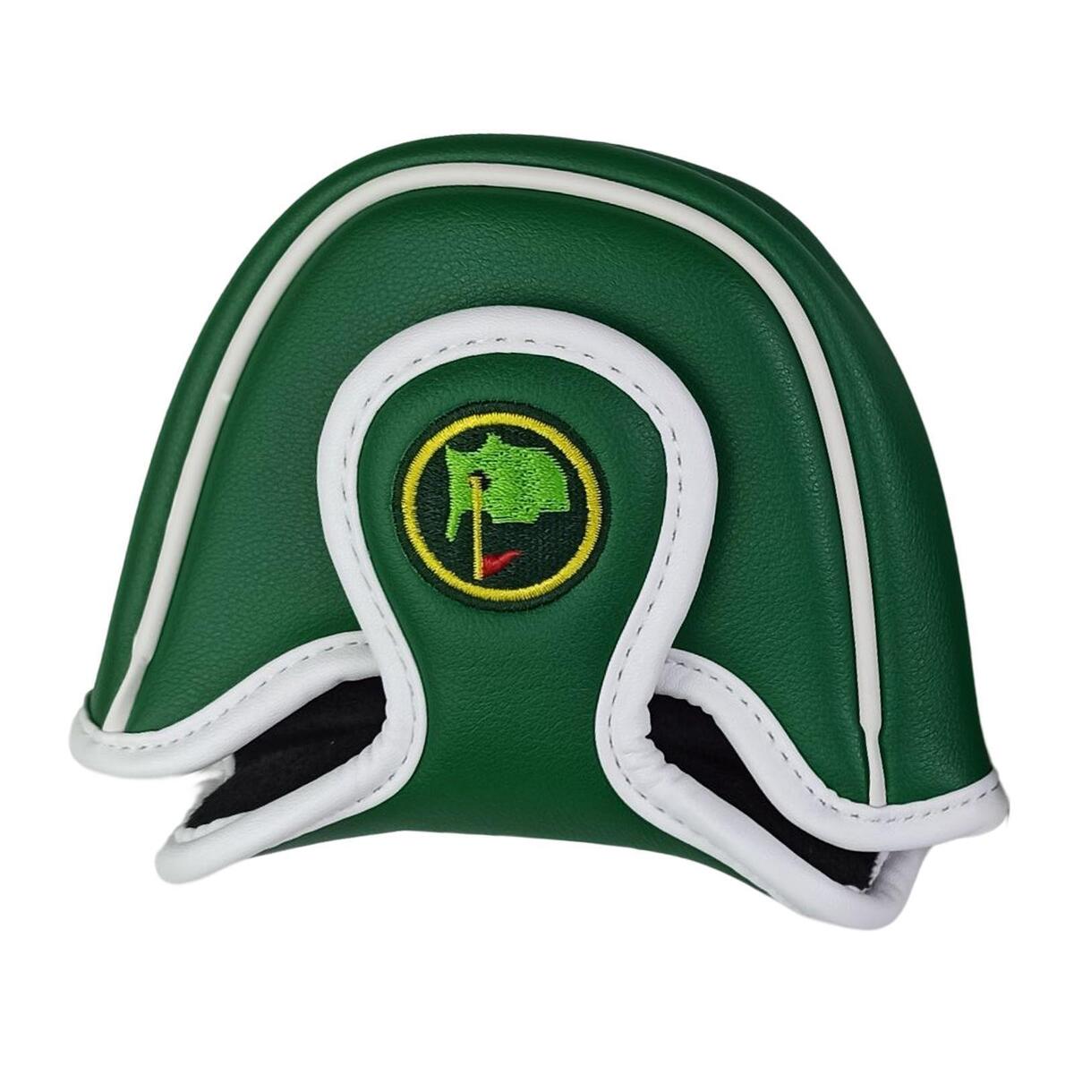 Golf Mallet Putter Head Cover Magnetic Closure Durable Waterproof PU Leather