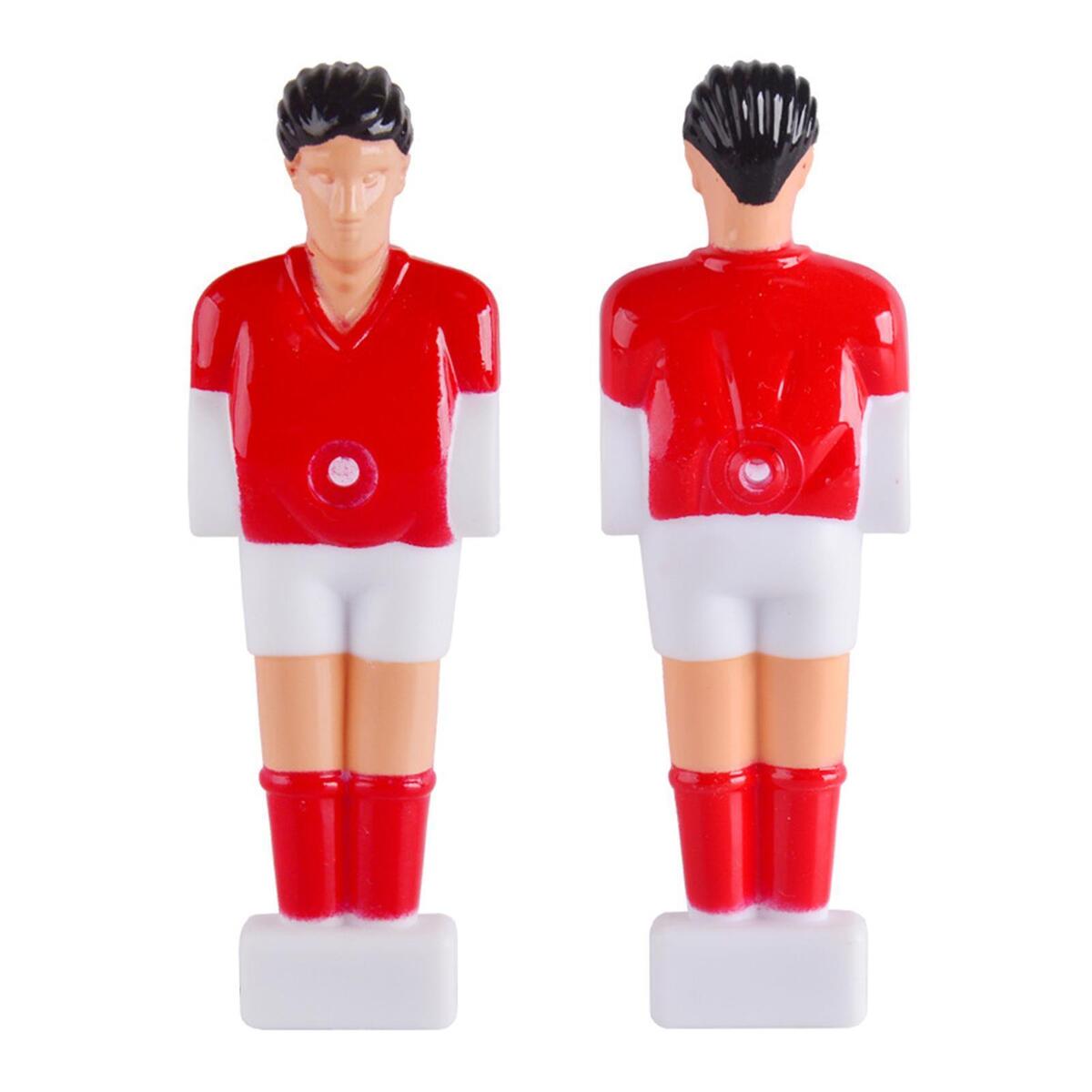 10Pcs Foosball Balls Replacement Humanoid Foosball 5 Red+5 Blue Foosball Men