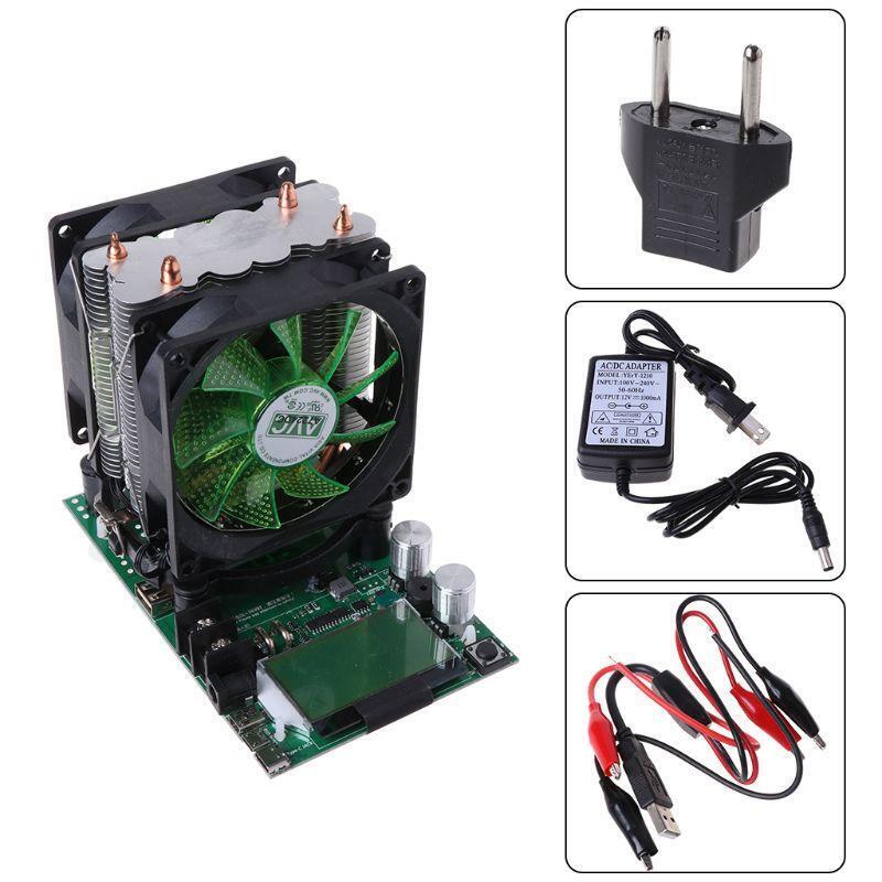 Electronic Load Battery Capacity Tester Module with Cooling Fan for Power Bank