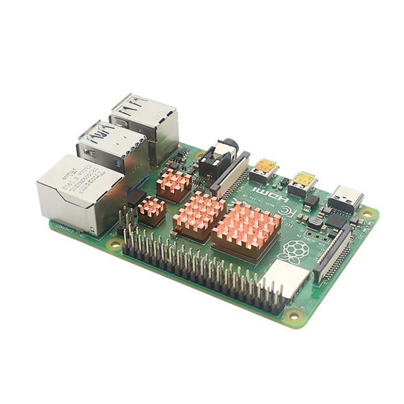 All Copper Heatsink for Raspberry Pi 4 B 1G 2G 4G Conductive Cooling Radiator