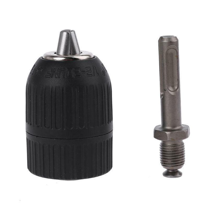 Keyless Drill Chuck Heavy Duty Professional Electric Drilling Converter Durable