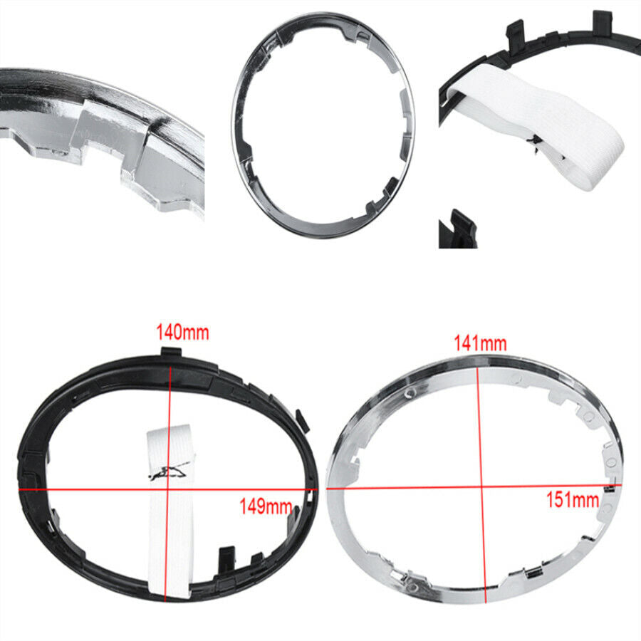 For Fiat 500C 2007-15 Gear Stick Lever Gaiter Frame Retaining Ring Set 55344016