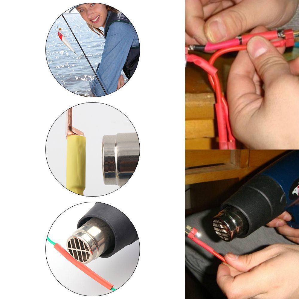 Cable Heat Shrink Tube Terminal Connector Assortment Kit Electrical Wire Crimp
