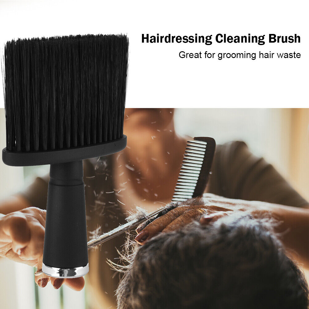 Hairdressing Nylon Cleaning Brush Soft Salon Neck Face Broken Hair Cleaner
