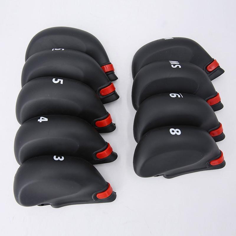 Golf Iron Head Protector Durable PVC Club Cover Wear Resistant Golf Supplies
