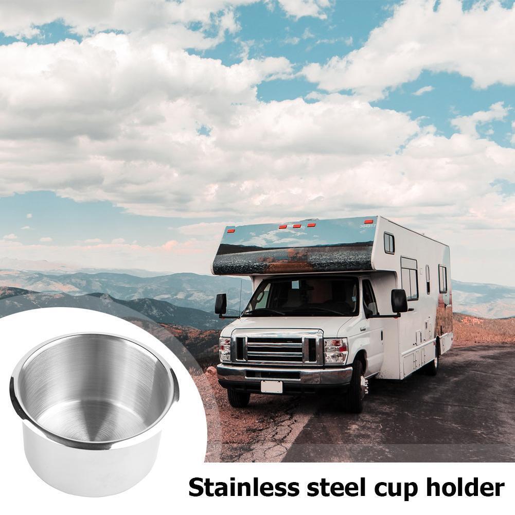 1pc Stainless Steel Cup Drinking Holder for Marine Boat Car Truck Camper