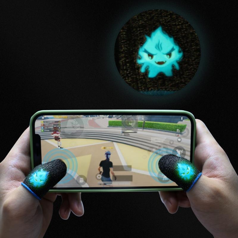 Breathable Anti-Sweat Touchscreen Finger Sleeve for Mobile Phone Games New Hot