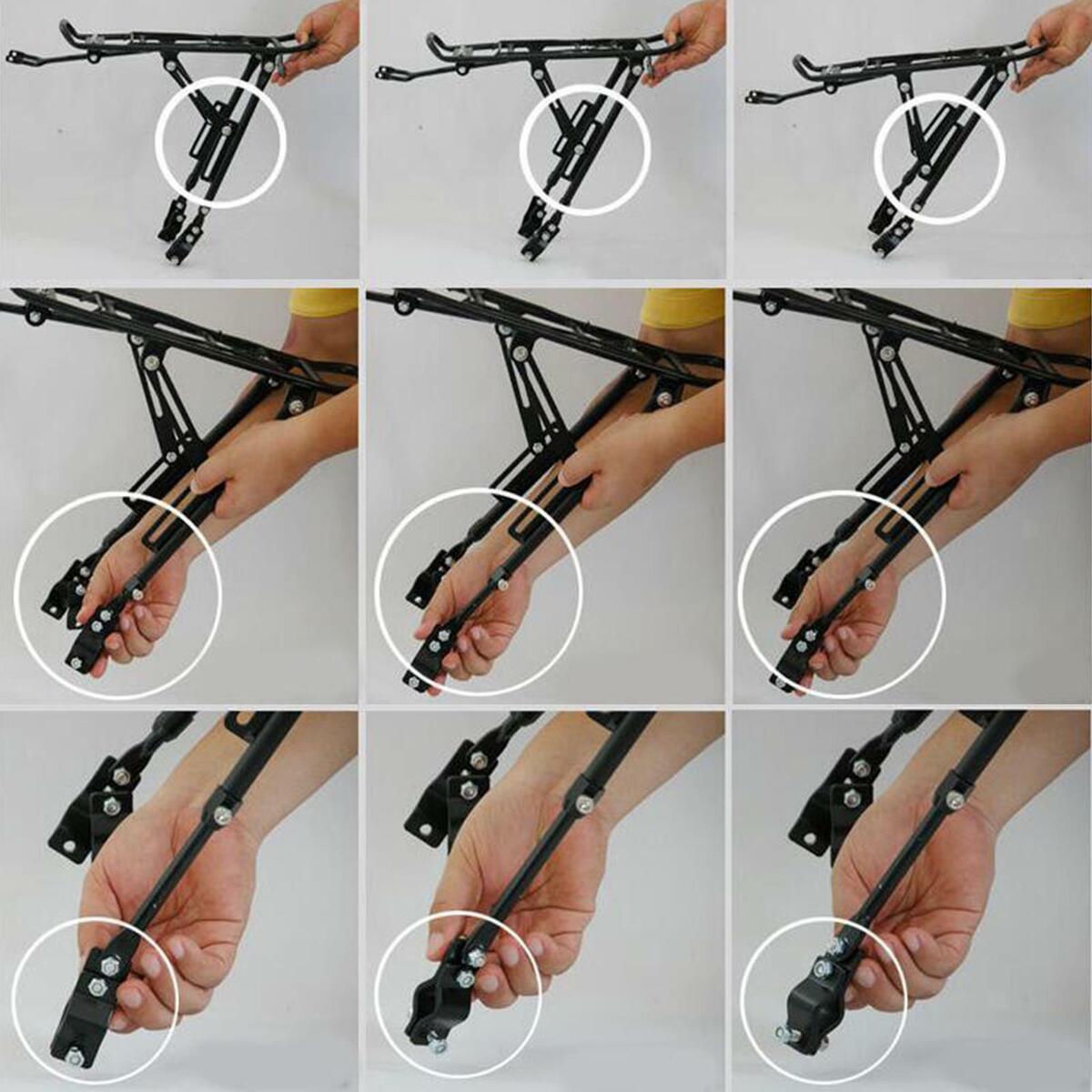 Bicycle Rear  Road  Panniers  Racks Holder Equipment