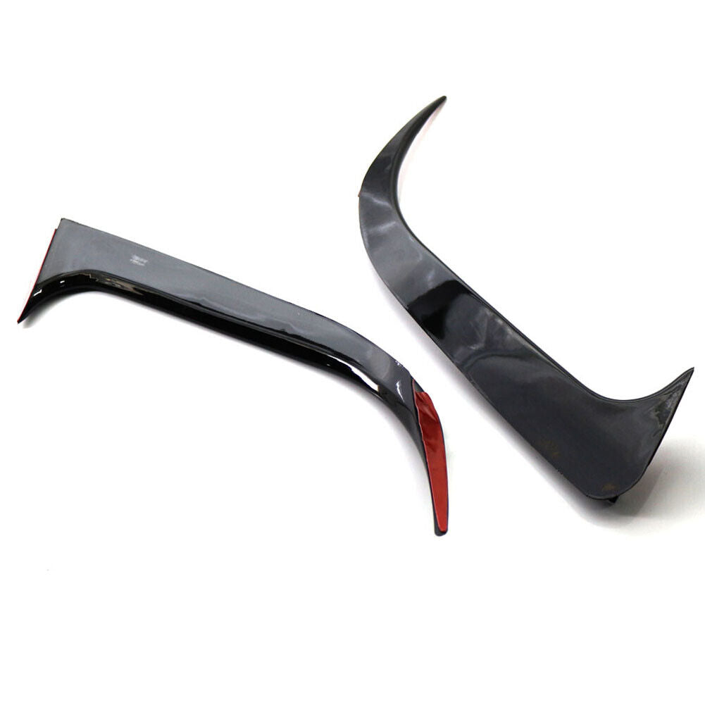 Rear Bumper Vent Canards for Mercedes-Benz CLA 200 AMG 14-18 (Gloss Black)