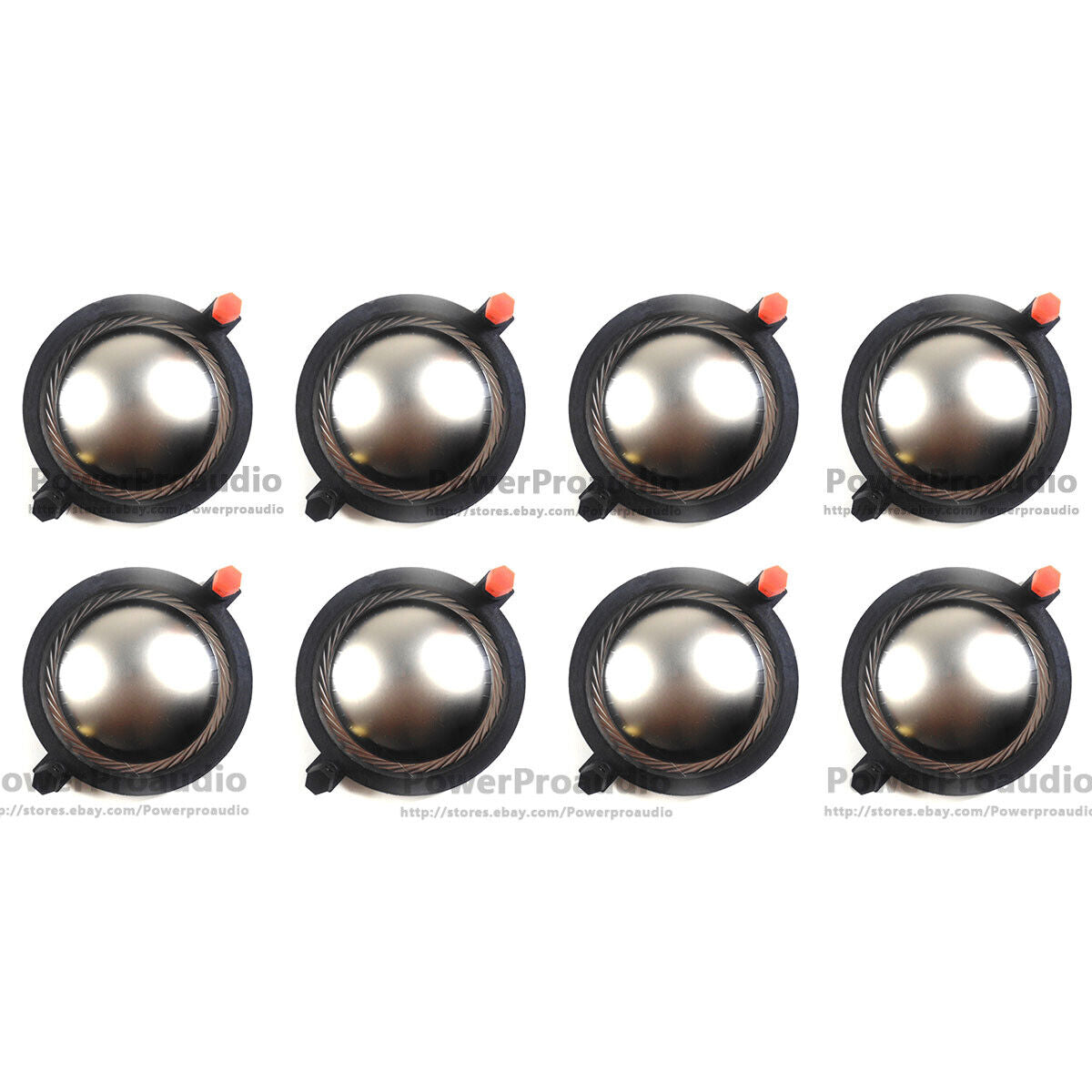 8pcs Replacement Diaphragm for B&C DE900, DE910, DE950, Driver Titanium 8ohm