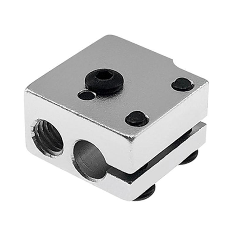 Aluminum Heater Block V6 Hotend High Temperature Extruder Heatblock All Metal