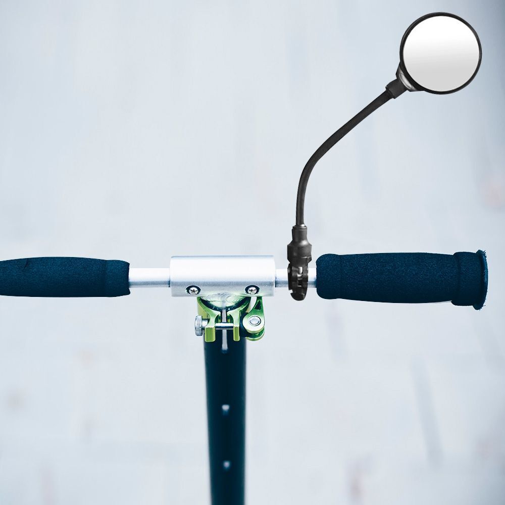 Scooter Rearview  Mirrors Cycling Rear View Handle Rearview Mirror Adjustable