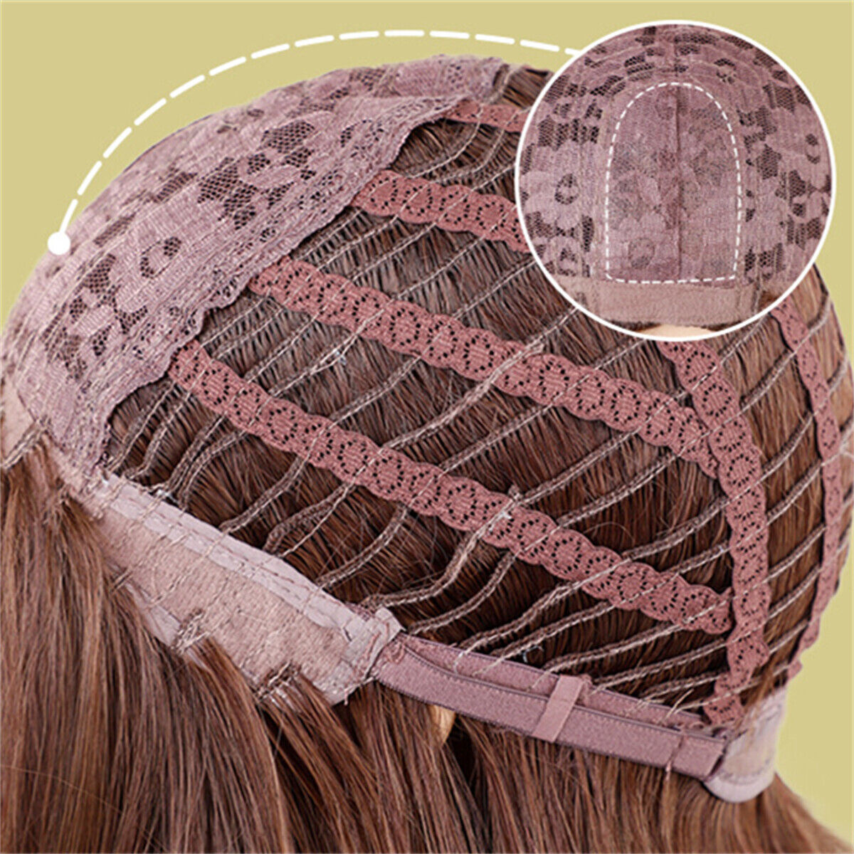 Fashion Women Oblique Bangs Bob Wig Short Straight Blonde Hair Synthetic Wigs