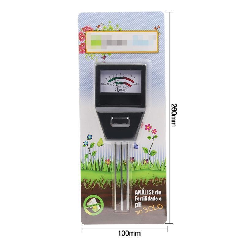 Soil PH Fertility Meter with 3 Probes for Garden Farm Lawn Outdoor & Indoor