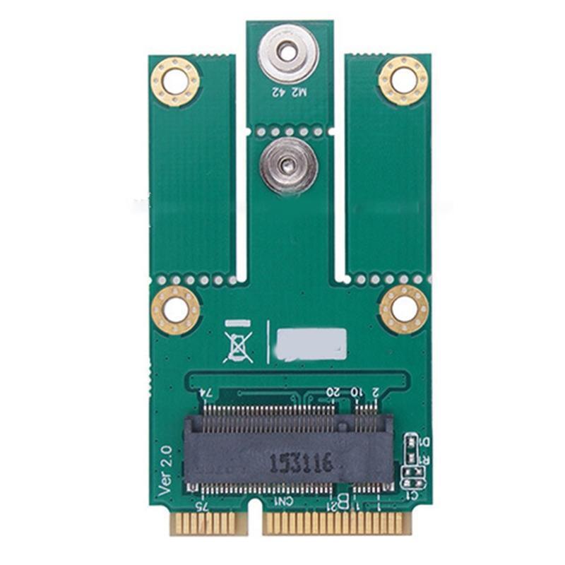 M.2 NGFF A + E key A key to Mini PCIE Adapter, M.2 NGFF to Mini PCI-E Converter