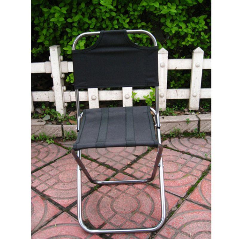 Camping Chair Support 100KG  Folding Quad Chair Outdoor lawn chair