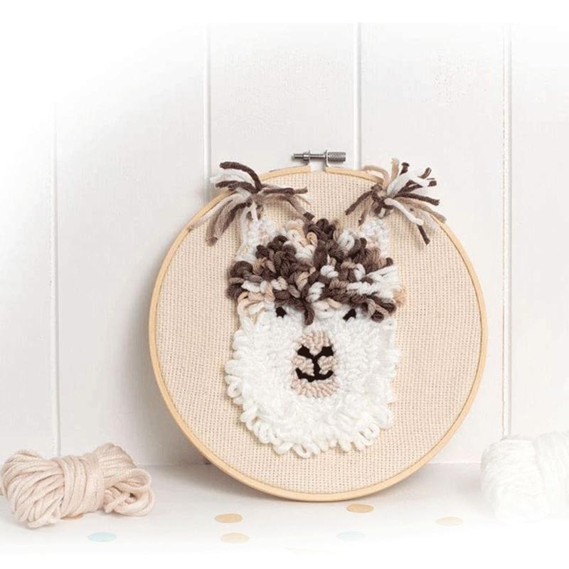 Magic Embroidery Pen Punch Needle Set for DIY Craft 2 Threaders DIY Sewing