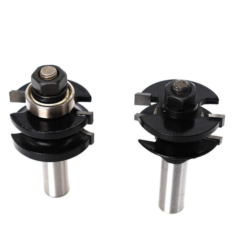 Strong and Durable Milling Cutter with 1/2 Handle Woodworking Frame Cabinet Door