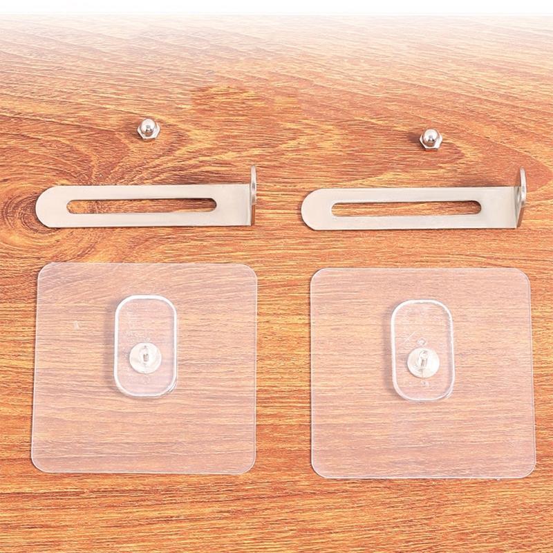 Cabinet Wall Anchors Protect Toddler and Pet from Falling Furniture Adjustable