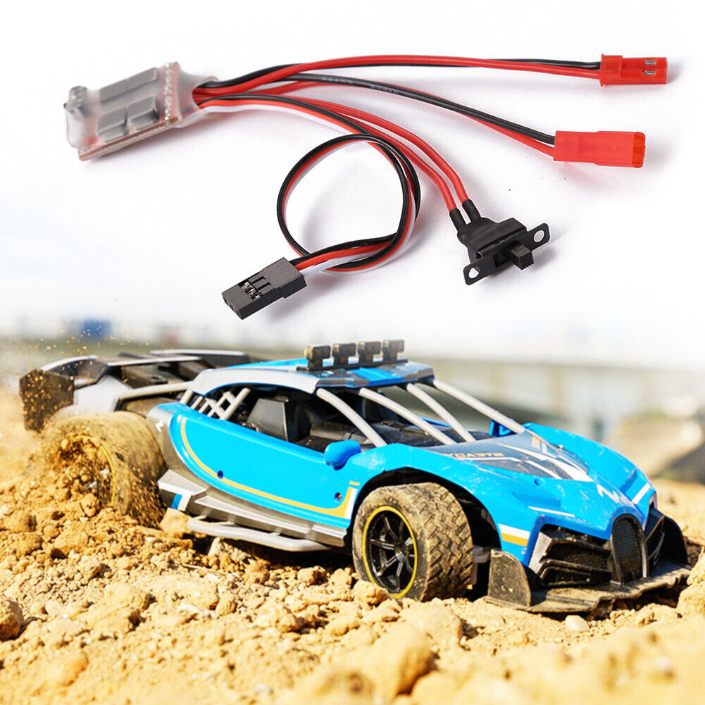 Two-Way Electronic Speed Controller ESC Brushed Motor Controller for RC Car
