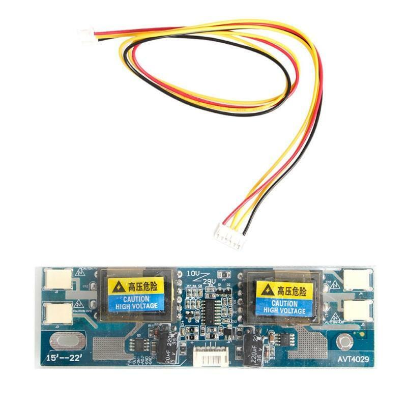 Universal CCFL Inverter LCD Monitor 4 Lamp 10-30V for Laptop 15-22" Widescreen