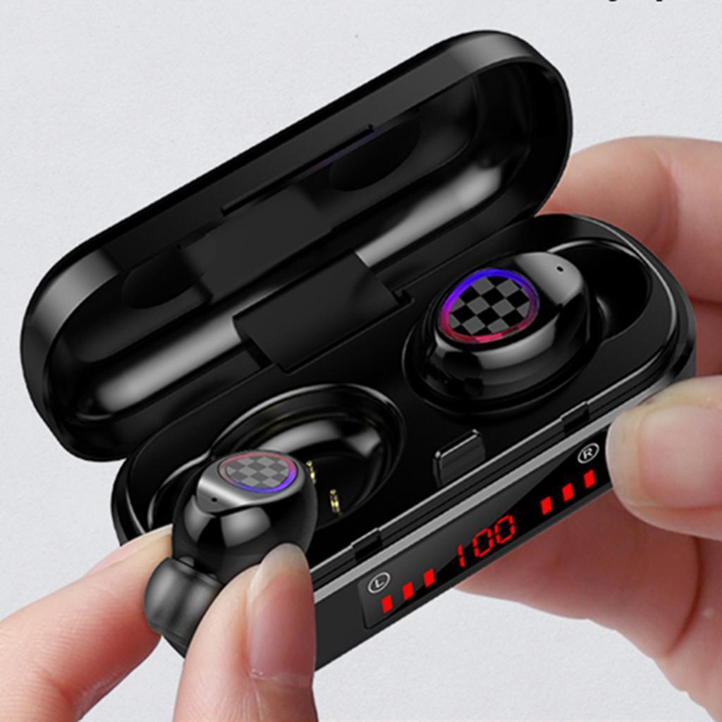 Wireless Earphones Earbuds And Noise Canceling HiFi Charging Case