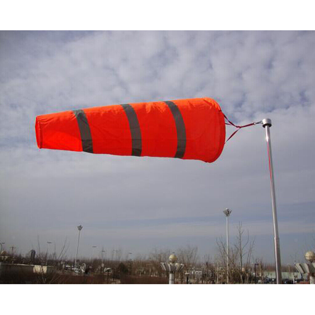 Windsock Outdoor Wind Sock Bag Measurement Reflective Belt Grommet 150cm