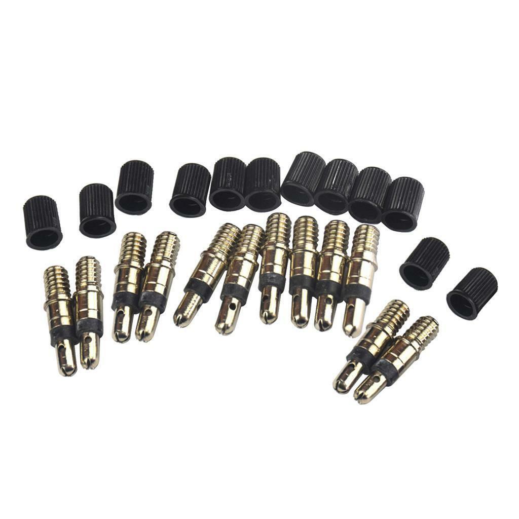 of 12 German Valve   Valve  with Caps 28mm Replacement